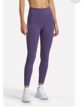 Reebok High-Waist Purple Leggings